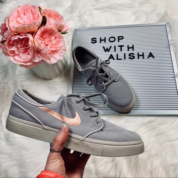 nike janoski rose gold